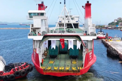 Marmara Denizi'nde Raylı taşımacılık başladı!