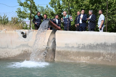 Üreticiyi sevindiren haber! 4 bin 500 dönüm alanda tarımsal sulama