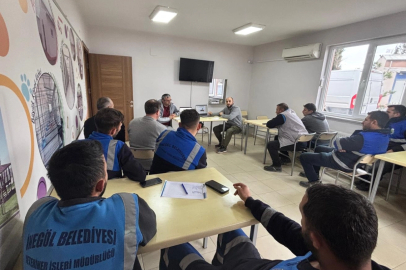 Bursa İnegöl Belediyesi'nde hizmet içi eğitimlere devam