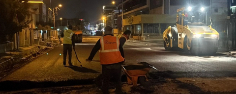 Kocaeli'de şehir uykuda, Büyükşehir 7/24 iş başında