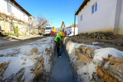 Denizli’de içme suyu hatları yenileniyor