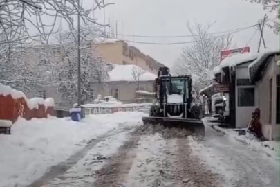Tunceli, son 65 yılın en yoğun kar yağışıyla mücadele ediyor
