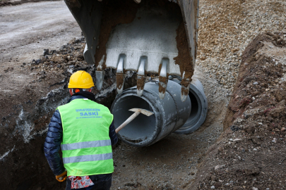 Karakamış’ta yağmur suyu altyapısına yeni hat