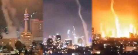 İsrail İran'a füze ve roketlerle saldırdı