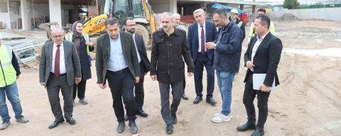 Kocaeli'de Başkan Çiftçi’den spor lisesine yakın takip